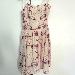 Free people floral strap tie summer dress